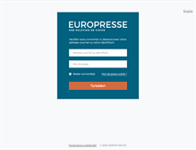Tablet Screenshot of nouveau.europresse.com